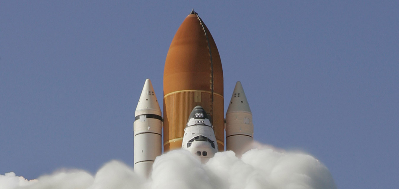 Shuttle Launch at Kennedy Space Centre